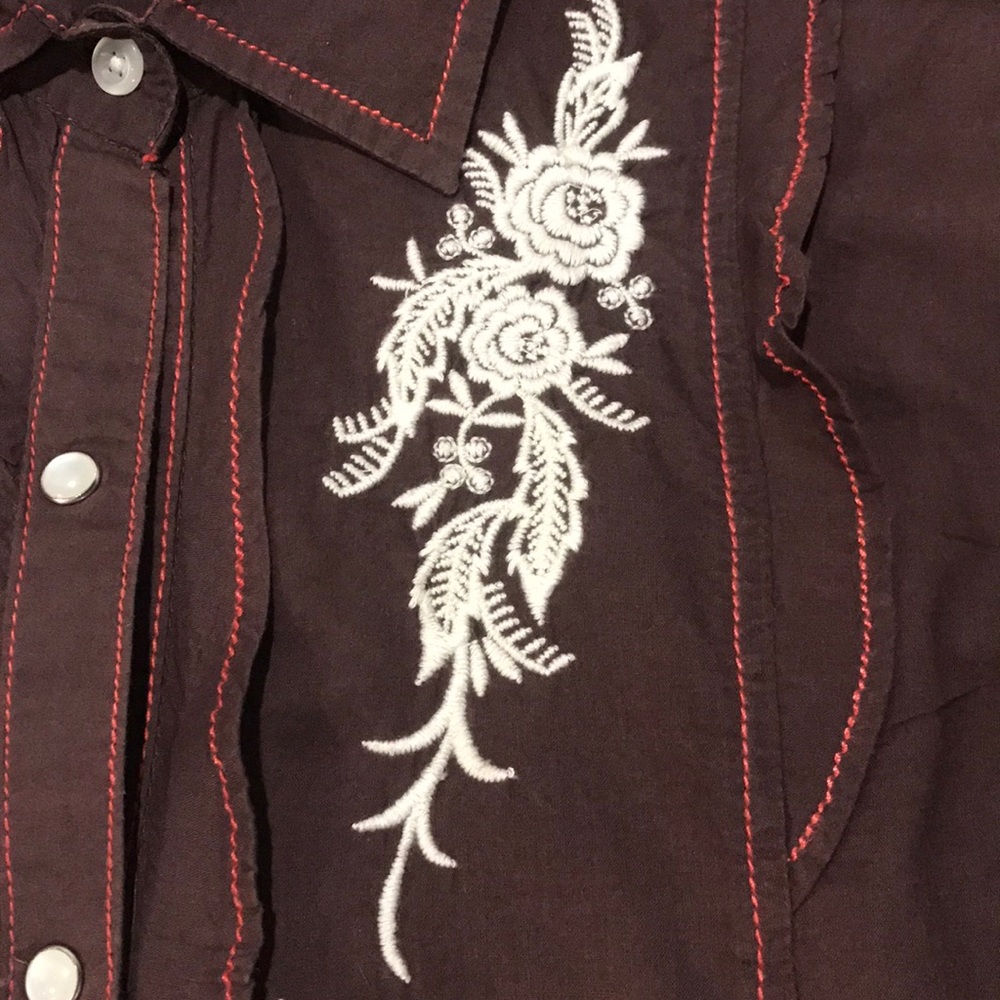 Panhandle Slim Western Horse Show Shirt Small - Picture 2 of 6